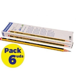 Staedtler Lápices de Grafito 120-2 HB, 6 Cajas de 12 Unidades